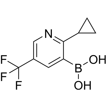 (2-Cyclopropyl-5-(trifluoromethyl)pyridin-3-yl)boronic acid|CS-0520342