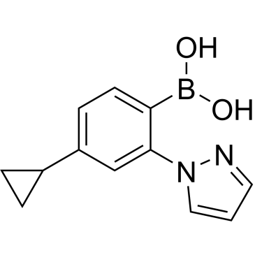 (4-Cyclopropyl-2-(1H-pyrazol-1-yl)phenyl)boronic acid|CS-0520359