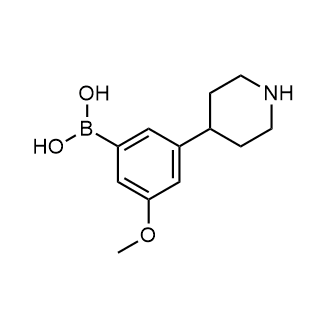 (3-Methoxy-5-(piperidin-4-yl)phenyl)boronic acid|CS-0520360