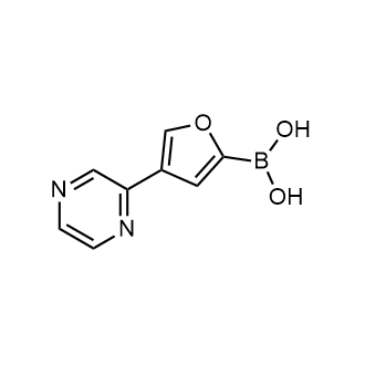 (4-(Pyrazin-2-yl)furan-2-yl)boronic acid|CS-0520368