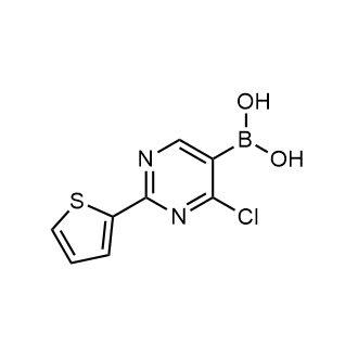 (4-Chloro-2-(thiophen-2-yl)pyrimidin-5-yl)boronic acid|CS-0520410