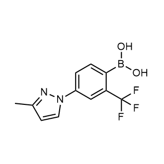 (4-(3-Methyl-1H-pyrazol-1-yl)-2-(trifluoromethyl)phenyl)boronic acid|CS-0520456