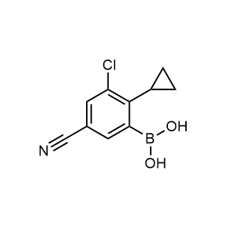 (3-Chloro-5-cyano-2-cyclopropylphenyl)boronic acid|CS-0520463