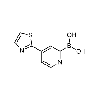 (4-(Thiazol-2-yl)pyridin-2-yl)boronic acid|CS-0520476