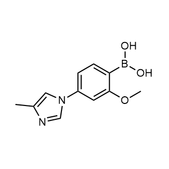 (2-Methoxy-4-(4-methyl-1H-imidazol-1-yl)phenyl)boronic acid|CS-0520496
