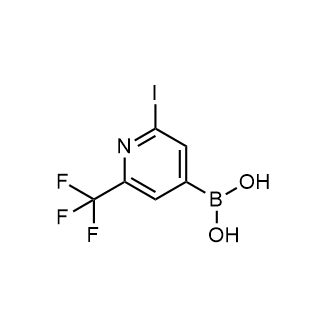 (2-Iodo-6-(trifluoromethyl)pyridin-4-yl)boronic acid|CS-0520618