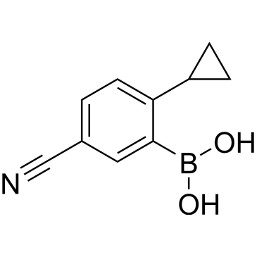 (5-Cyano-2-cyclopropylphenyl)boronic acid|CS-0520631