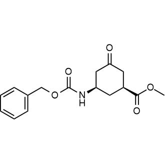 Methyl (1S,3R)-3-(((benzyloxy)carbonyl)amino)-5-oxocyclohexane-1-carboxylate|CS-0520665