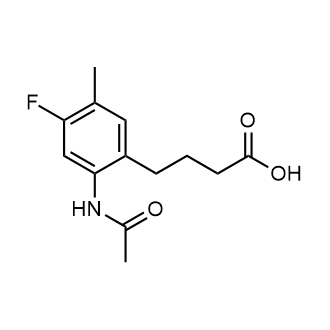 4-(2-Acetamido-4-fluoro-5-methylphenyl)butanoic acid|CS-0520687