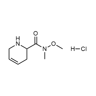 N-methoxy-N-methyl-1,2,3,6-tetrahydropyridine-2-carboxamide hydrochloride|CS-0520727