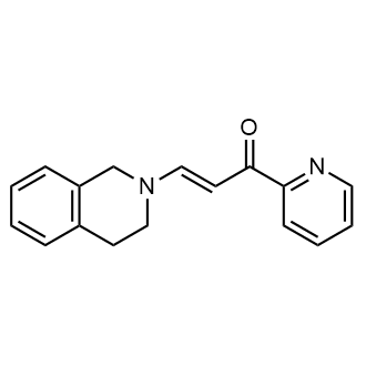(E)-3-(3,4-dihydroisoquinolin-2(1H)-yl)-1-(pyridin-2-yl)prop-2-en-1-one|CS-0520749