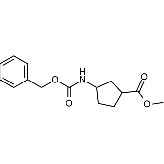 Methyl 3-(((benzyloxy)carbonyl)amino)cyclopentane-1-carboxylate|CS-0520765