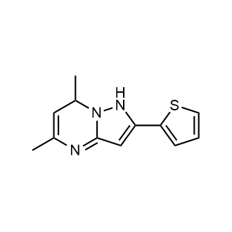 1,7-Dihydro-5,7-dimethyl-2-(2-thienyl)pyrazolo[1,5-a]pyrimidine|CS-0520823