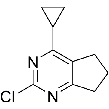 2-Chloro-4-cyclopropyl-6,7-dihydro-5H-cyclopenta[d]pyrimidine|CS-0520899