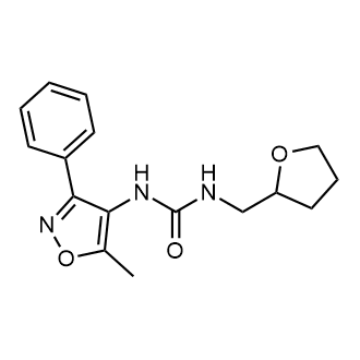 1-(5-Methyl-3-phenylisoxazol-4-yl)-3-((tetrahydrofuran-2-yl)methyl)urea|CS-0521113