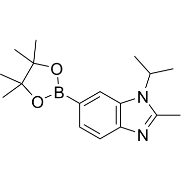 1-Isopropyl-2-methyl-6-(4,4,5,5-tetramethyl-1,3,2-dioxaborolan-2-yl)-1H-benzo[d]imidazole|CS-0521186