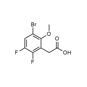 2-(3-Bromo-5,6-difluoro-2-methoxyphenyl)acetic acid|CS-0521250
