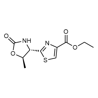 Ethyl 2-((4S,5R)-5-methyl-2-oxooxazolidin-4-yl)thiazole-4-carboxylate|CS-0521345