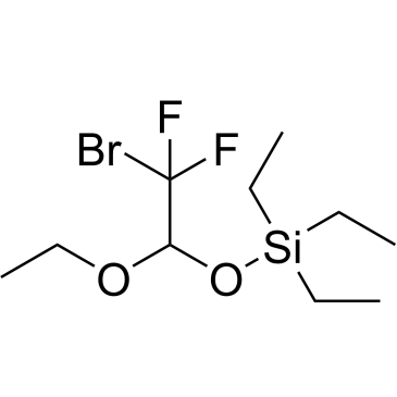(2-Bromo-1-ethoxy-2,2-difluoroethoxy)triethylsilane|CS-0521425