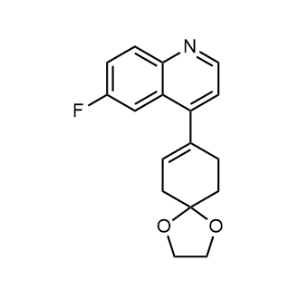 6-Fluoro-4-(1,4-dioxaspiro[4.5]Dec-7-en-8-yl)quinoline|CS-0521451