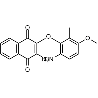 2-(6-Amino-3-methoxy-2-methylphenoxy)-3-chloronaphthalene-1,4-dione|CS-0521499
