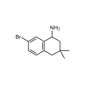 7-Bromo-3,3-dimethyl-1,2,3,4-tetrahydronaphthalen-1-amine|CS-0521608