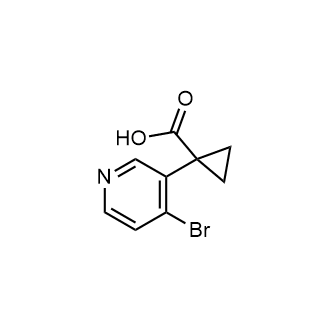1-(4-Bromopyridin-3-yl)cyclopropane-1-carboxylic acid|CS-0521652