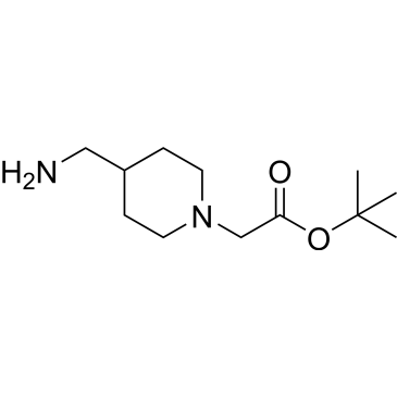 Tert-butyl 2-(4-(aminomethyl)piperidin-1-yl)acetate|CS-0521881