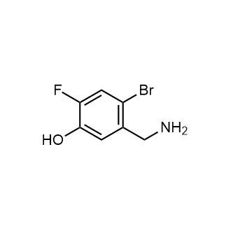 5-(Aminomethyl)-4-bromo-2-fluorophenol|CS-0521883