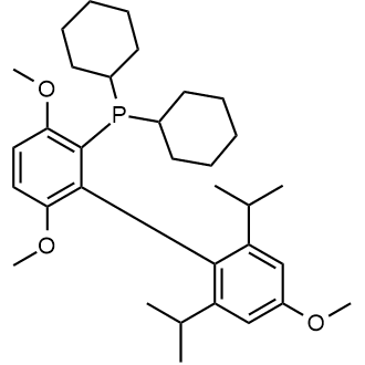 Dicyclohexyl(2',6'-diisopropyl-3,4',6-trimethoxy-[1,1'-biphenyl]-2-yl)phosphane|CS-0522272