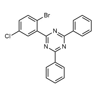 2-(2-Bromo-5-chlorophenyl)-4,6-diphenyl-1,3,5-triazine|CS-0522336