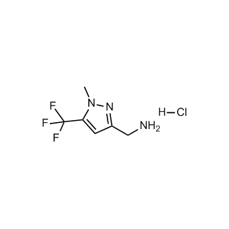 (1-Methyl-5-(trifluoromethyl)-1H-pyrazol-3-yl)methanamine hydrochloride|CS-0522354