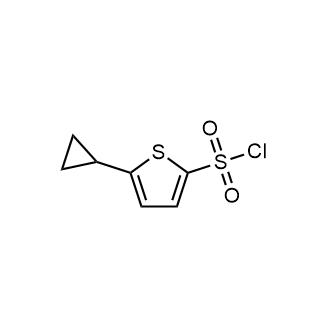 5-Cyclopropylthiophene-2-sulfonyl chloride|CS-0522366