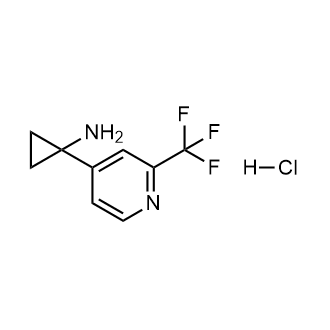 1-(2-(Trifluoromethyl)pyridin-4-yl)cyclopropan-1-amine hydrochloride|CS-0522387