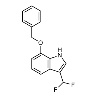 7-(Benzyloxy)-3-(difluoromethyl)-1H-indole|CS-0522399