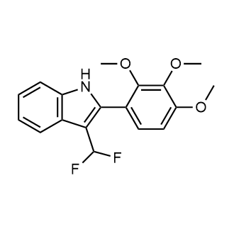 3-(Difluoromethyl)-2-(2,3,4-trimethoxyphenyl)-1H-indole|CS-0522425