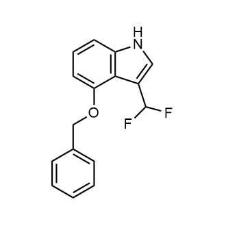 4-(Benzyloxy)-3-(difluoromethyl)-1H-indole|CS-0522437
