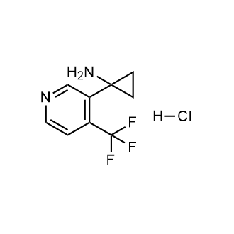 1-(4-(Trifluoromethyl)pyridin-3-yl)cyclopropan-1-amine hydrochloride|CS-0522464