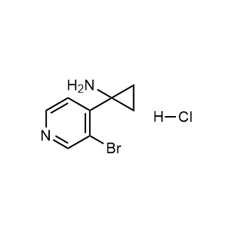 1-(3-Bromopyridin-4-yl)cyclopropan-1-amine hydrochloride|CS-0522472