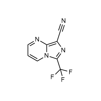 6-(Trifluoromethyl)imidazo[1,5-a]pyrimidine-8-carbonitrile|CS-0522476