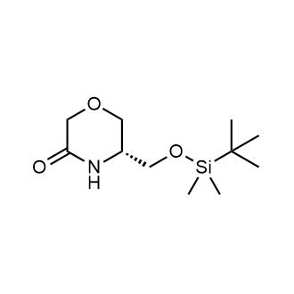 (R)-5-(((tert-butyldimethylsilyl)oxy)methyl)morpholin-3-one|CS-0522515