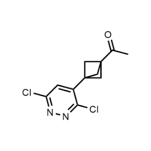 1-(3-(3,6-Dichloropyridazin-4-yl)bicyclo[1.1.1]Pentan-1-yl)ethan-1-one|CS-0522566