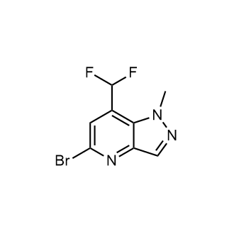 5-Bromo-7-(difluoromethyl)-1-methyl-1H-pyrazolo[4,3-b]pyridine|CS-0522624
