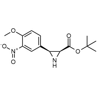 Tert-butyl (2S,3S)-3-(4-methoxy-3-nitrophenyl)aziridine-2-carboxylate|CS-0522688