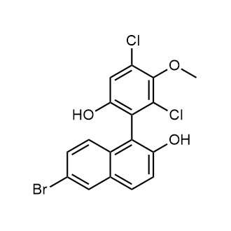 6-Bromo-1-(2,4-dichloro-6-hydroxy-3-methoxyphenyl)naphthalen-2-ol|CS-0522767