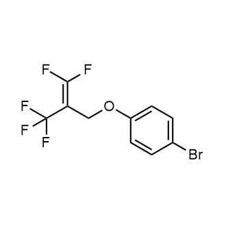 1-Bromo-4-((3,3-difluoro-2-(trifluoromethyl)allyl)oxy)benzene|CS-0522829