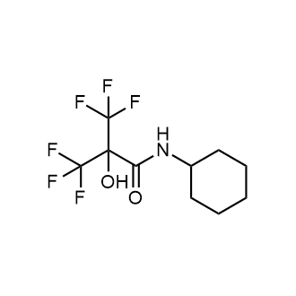 N-cyclohexyl-3,3,3-trifluoro-2-hydroxy-2-(trifluoromethyl)propanamide|CS-0522879