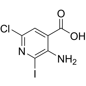 3-Amino-6-chloro-2-iodoisonicotinic acid|CS-0522892
