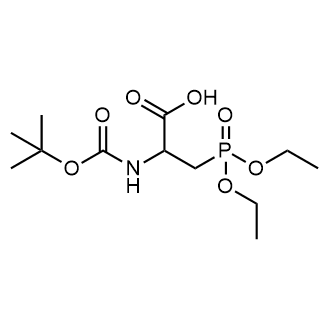 2-((Tert-butoxycarbonyl)amino)-3-(diethoxyphosphoryl)propanoic acid|CS-0523068