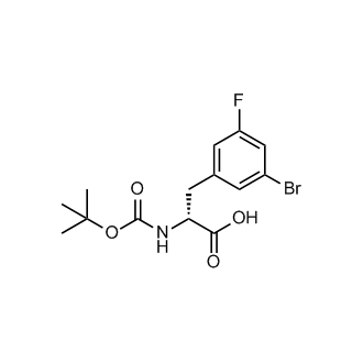 (R)-3-(3-bromo-5-fluorophenyl)-2-((tert-butoxycarbonyl)amino)propanoic acid|CS-0523100